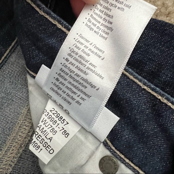 PAIGE Verdugo Ankle Skinny Slant Raw Hem in Jamila Distressed Wash - Picture 7 of 7